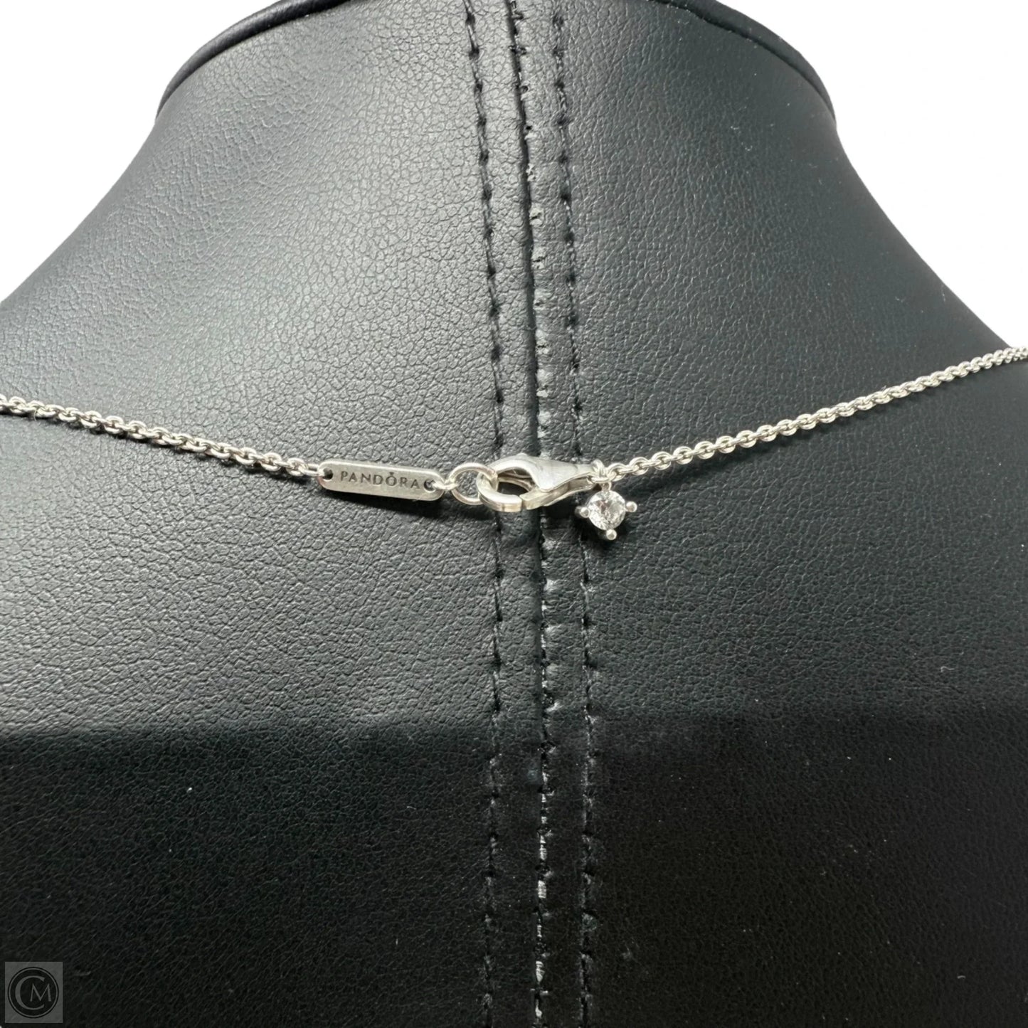 Sparkling Double Heart Necklace Sterling Silver By Pandora