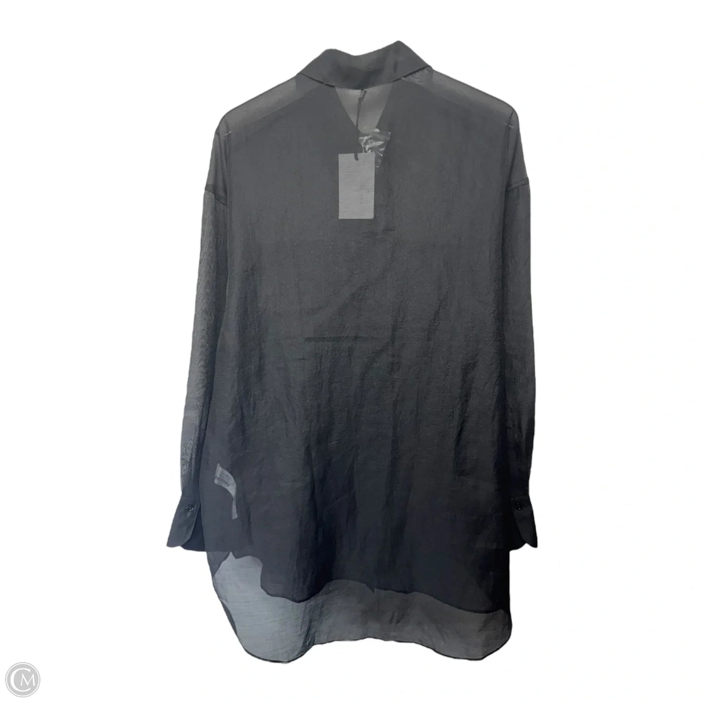 Top Long Sleeve By Grey Lab In Black, Size: M