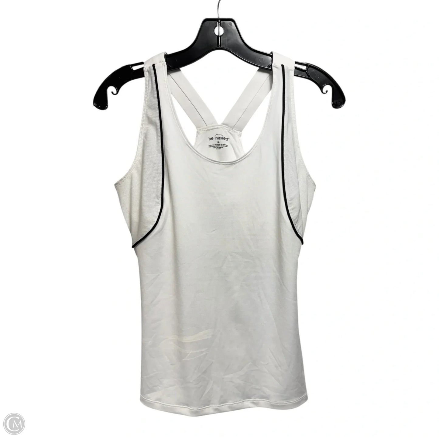 Athletic Tank Top By Be Inspired In White, Size: M