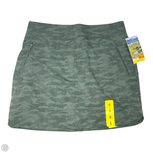 Athletic Skirt By Orvis In Camouflage Print, Size: S