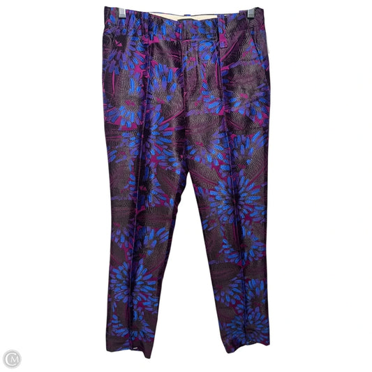 Jacquard Pants Dress By J. Crew In Floral Print, Size: 0