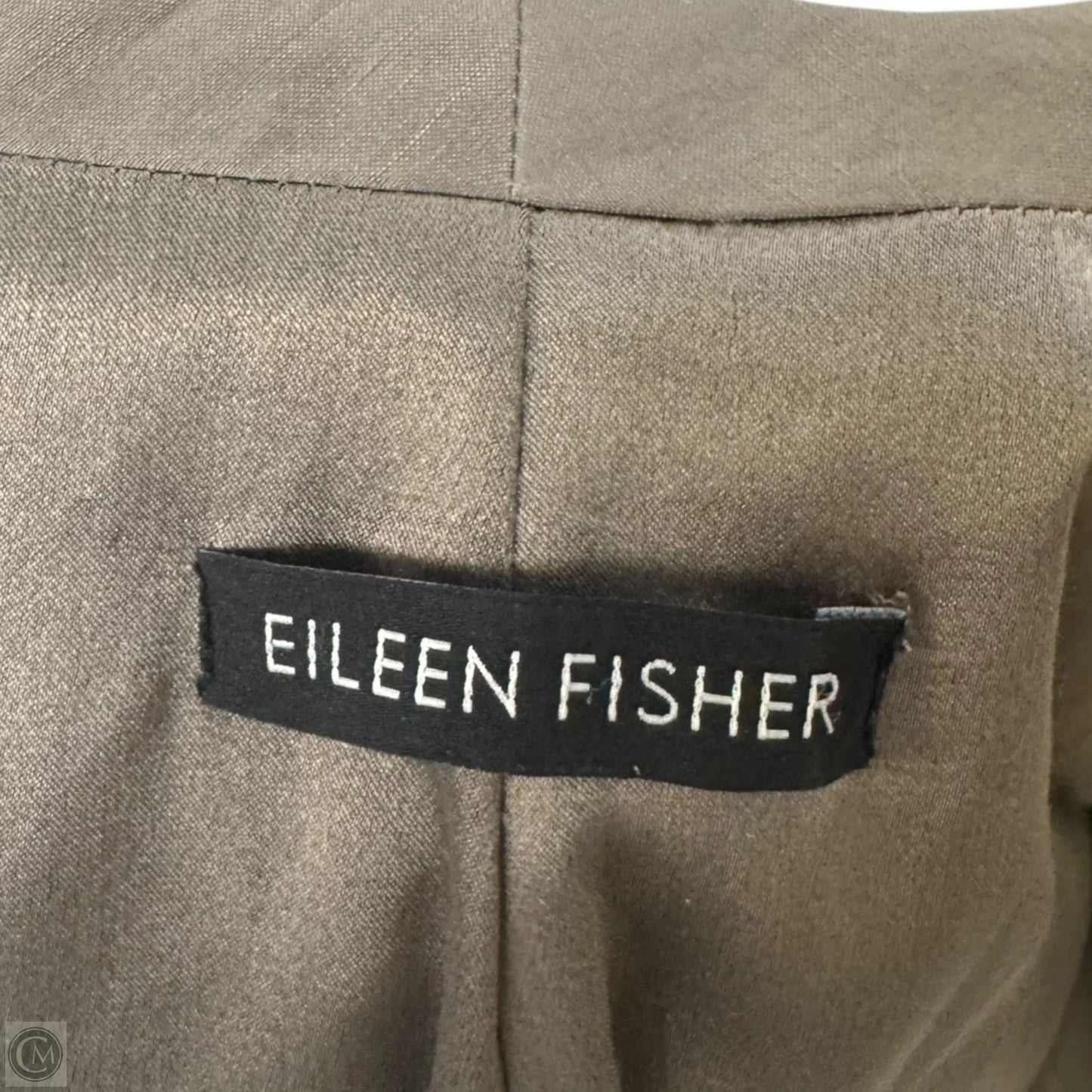 Blazer By Eileen Fisher In Taupe, Size: S