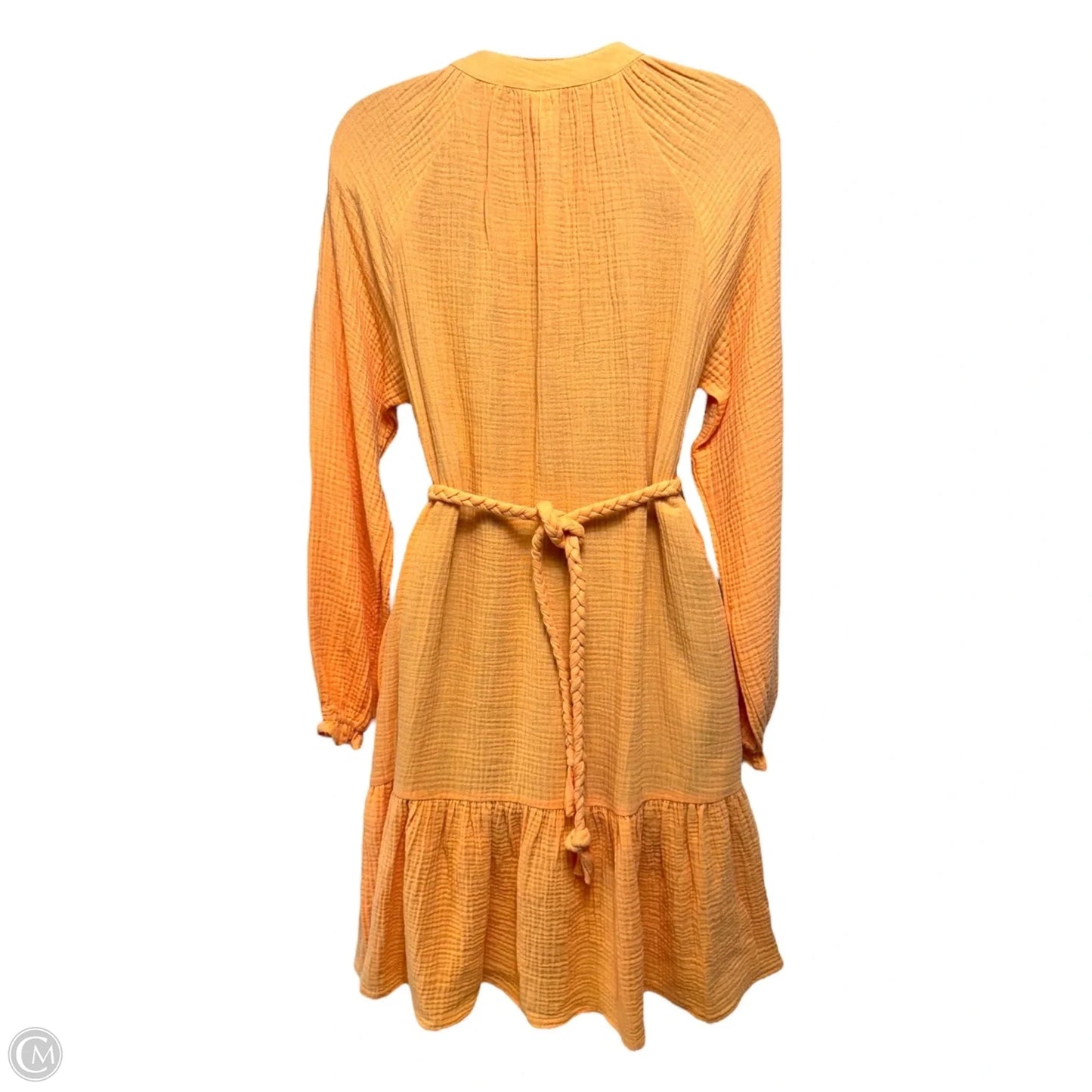 Dress Casual Midi By Magaschoni In Orange, Size: Xs
