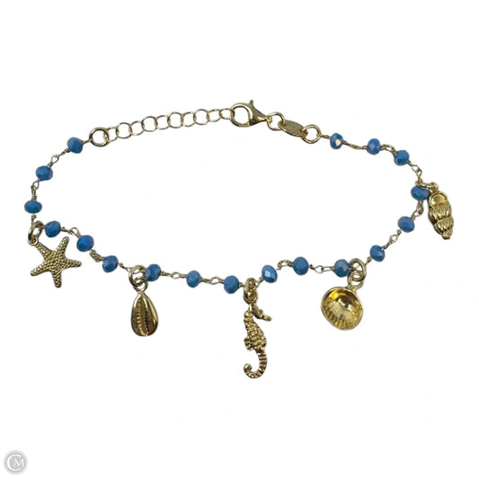 Nautical Charm Bracelet Gold Over Sterling By Dyadema