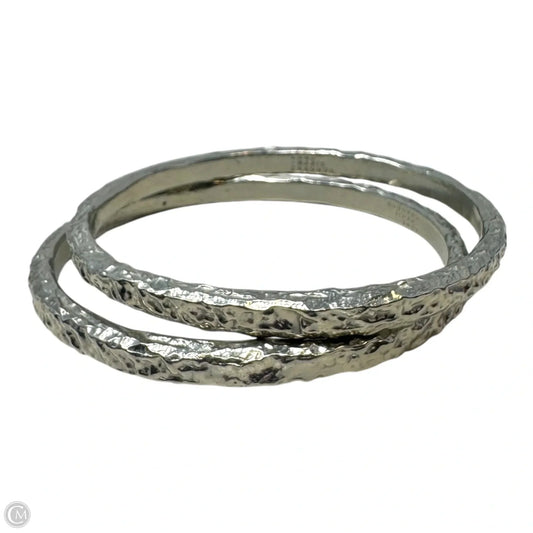Cristina Textured Bangle Bracelet Set By Anne Marie Chagnon, Size: 02 Piece Set