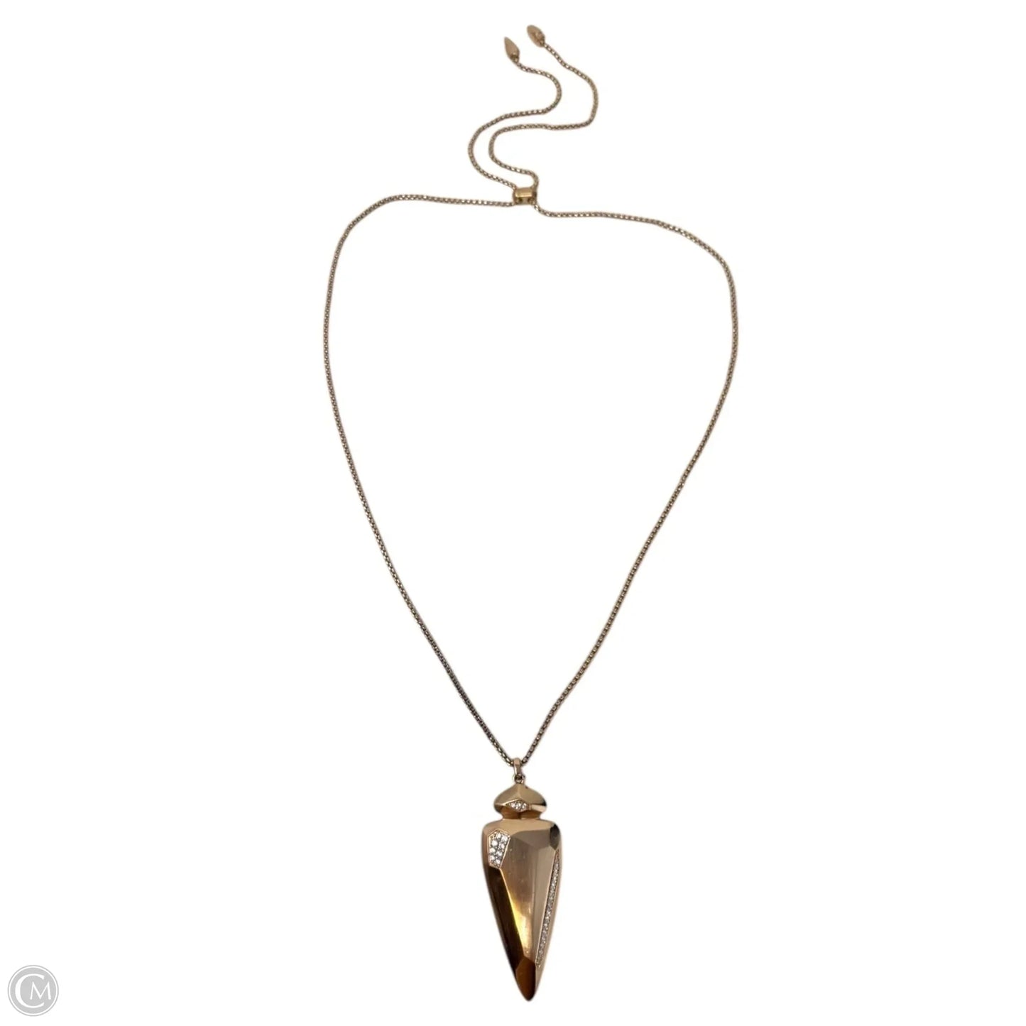 Staley Rose Gold Arrowhead Statement Necklace By Kendra Scott
