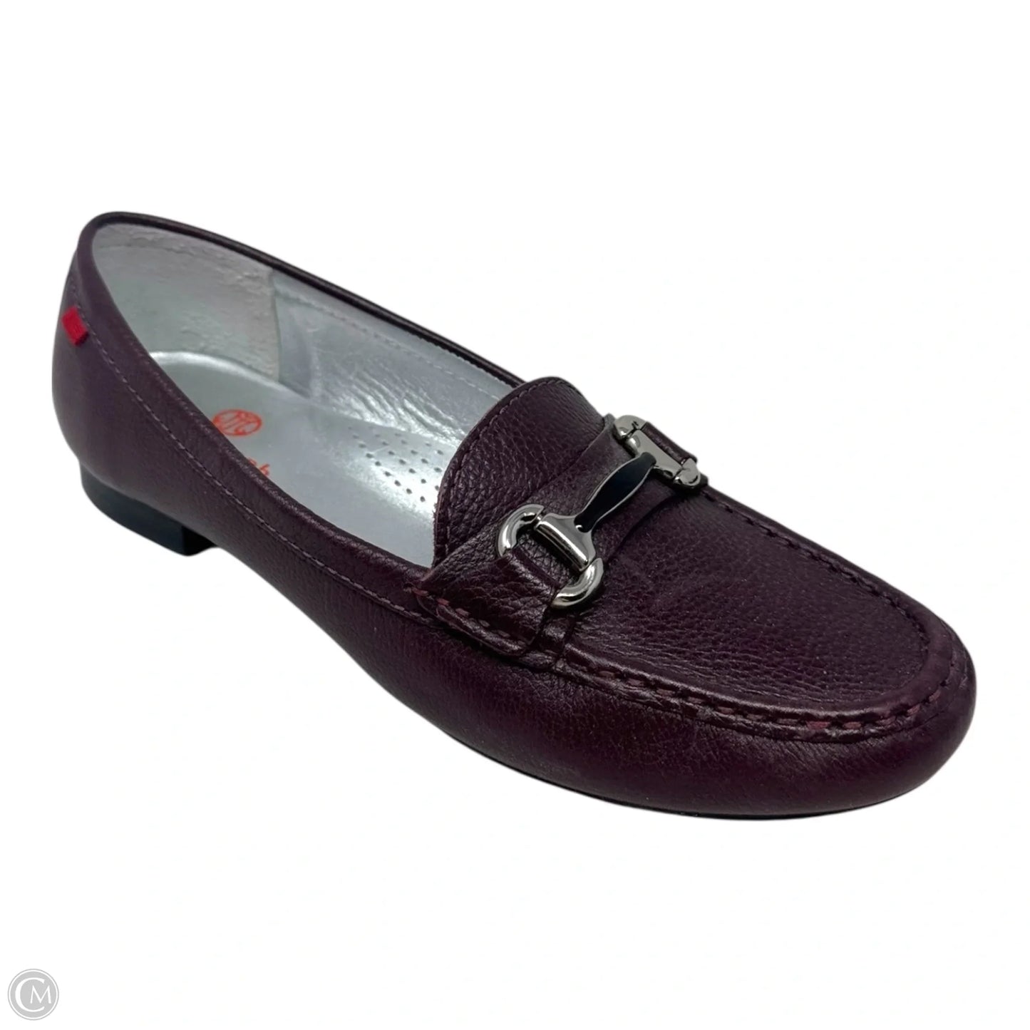 Grand St Loafers By Marc Joseph In Maroon, Size: 10.5