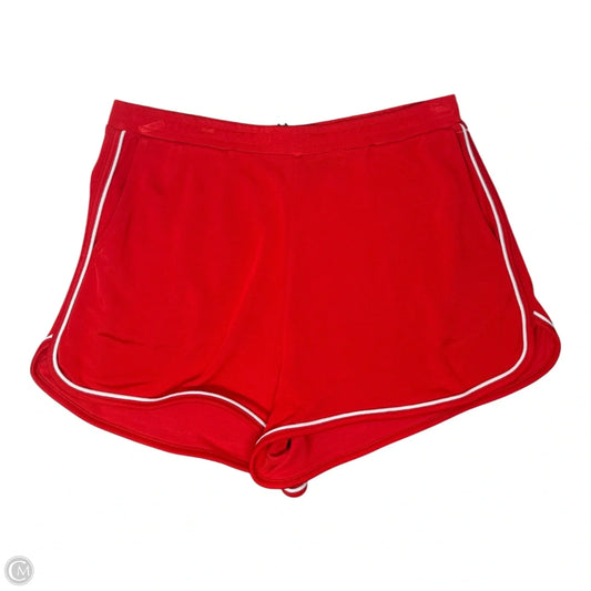Athletic Shorts By The Upside In Red, Size: M