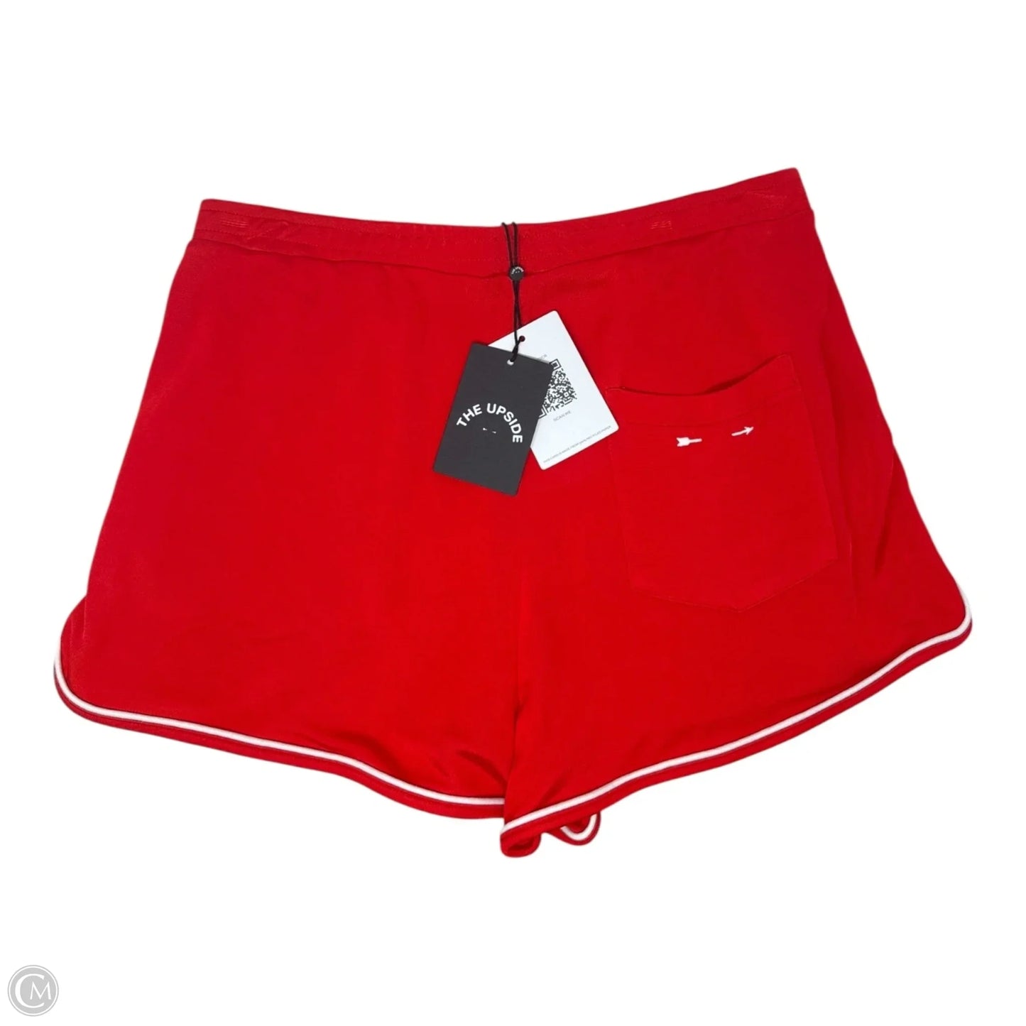 Athletic Shorts By The Upside In Red, Size: M