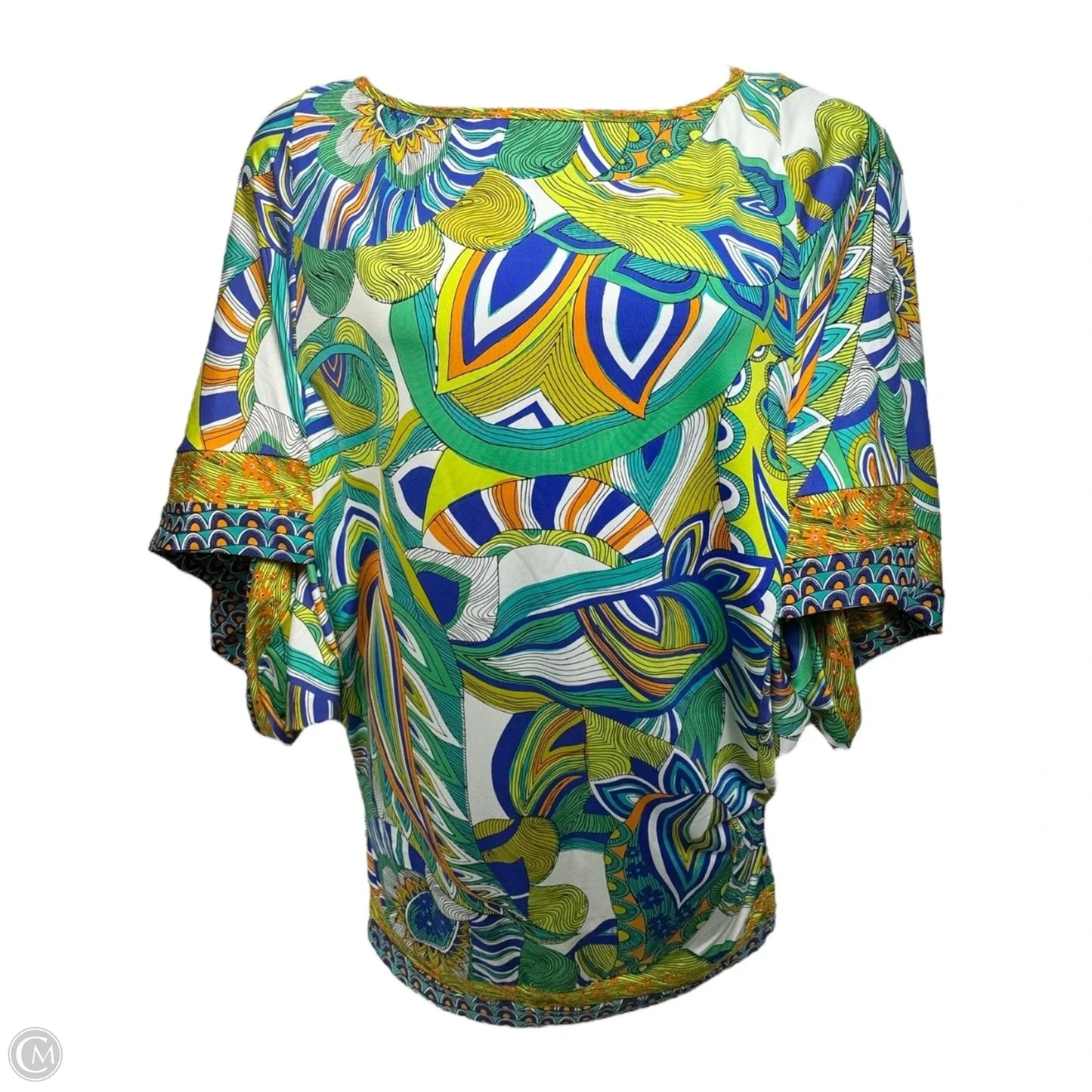 Amazonia Printed Tunic Swim Coverup By Trina Turk In Multi-colored, Size: M