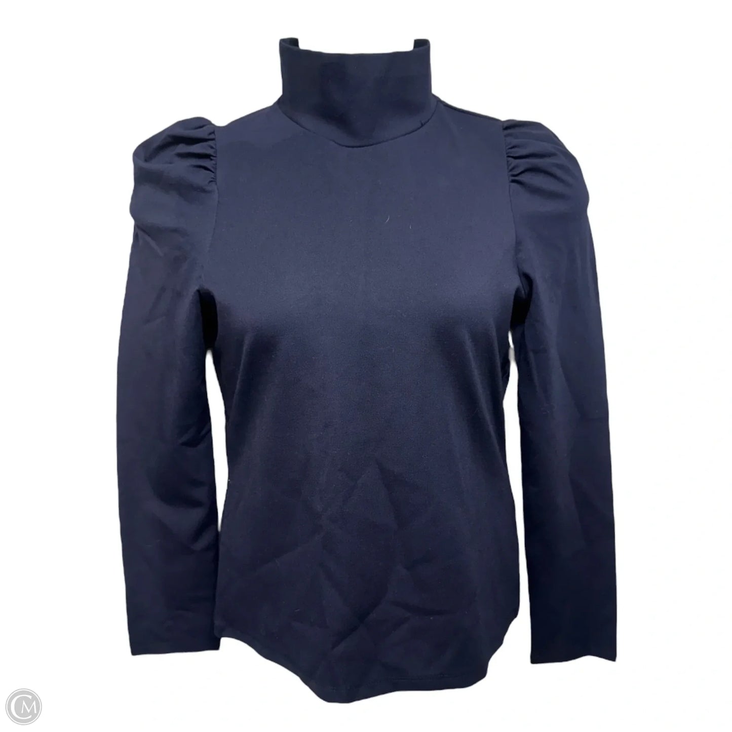 Luna Ponte Top Long Sleeve By Cartolina In Navy, Size: M