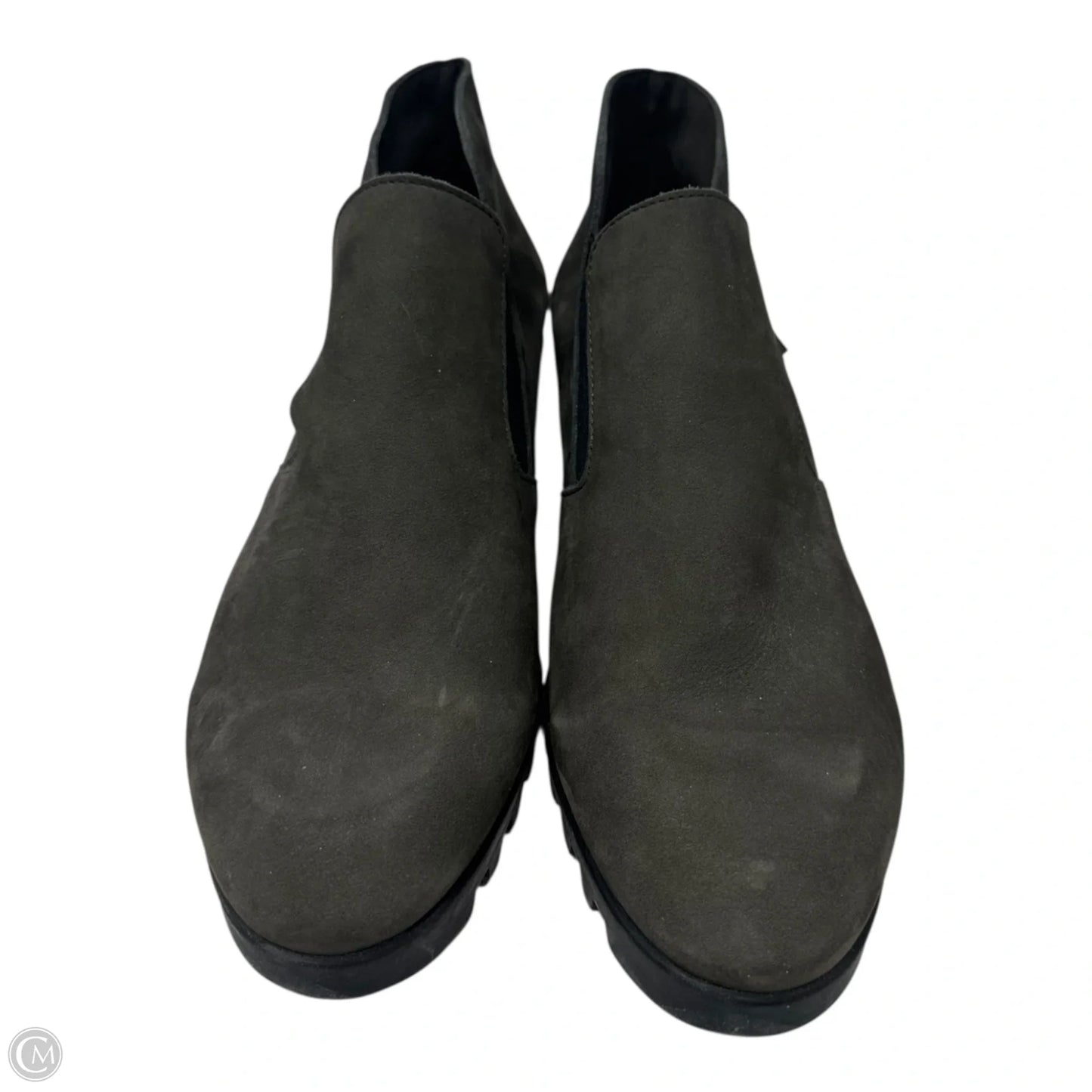 Boots Ankle Flats By Arche In Grey, Size: 9