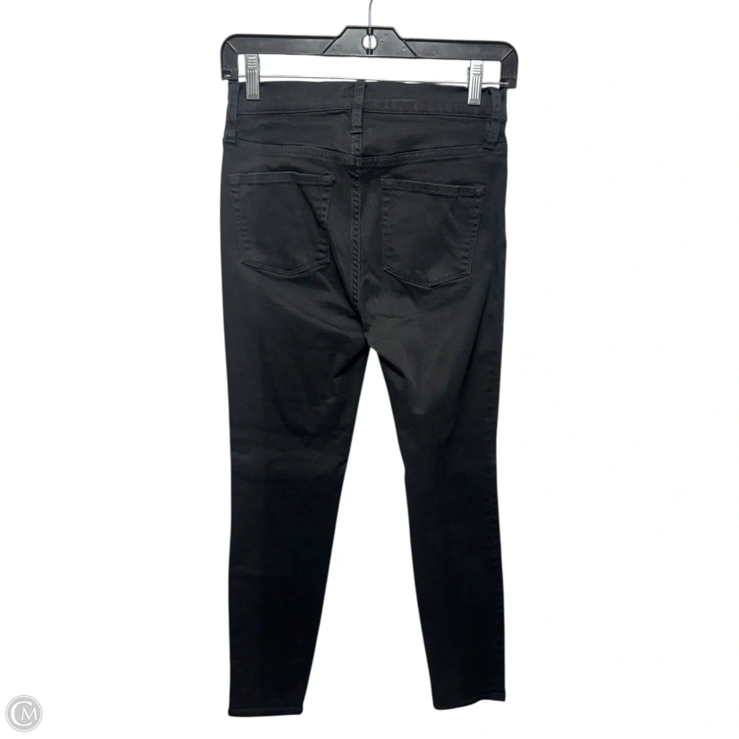 High Rise Toothpick Jeans Straight By J. Crew In Black, Size: 4
