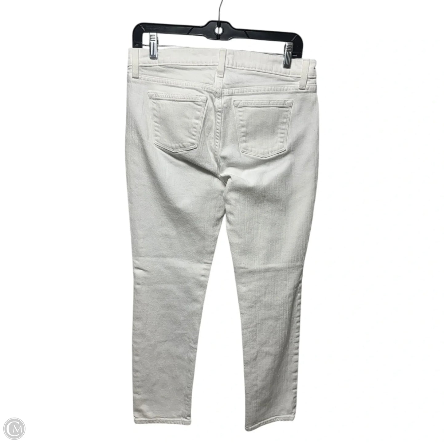 Slim Boyfriend Jeans Straight By J. Crew In White, Size: 4