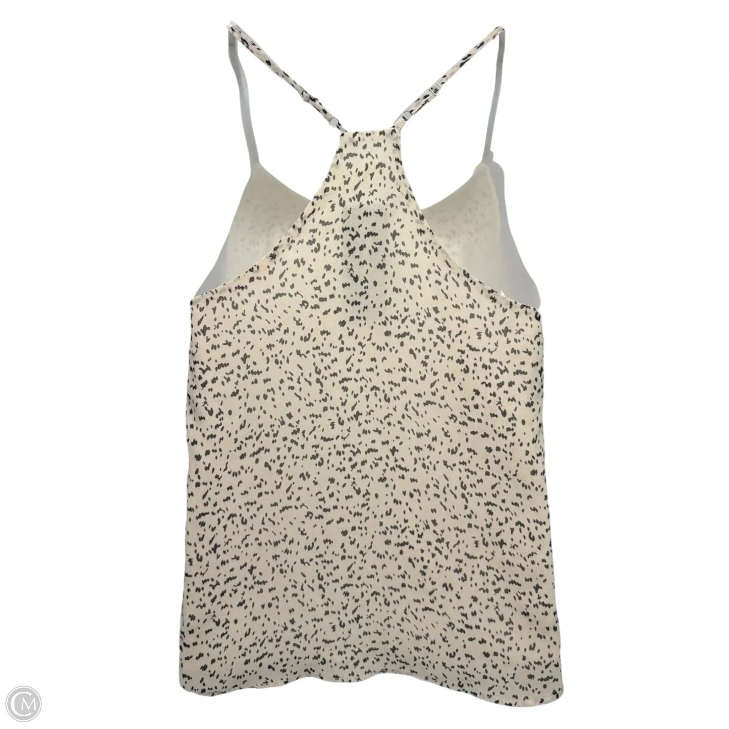 Printed Racerback Cami By Olivia Grey In Black & Cream, Size: S