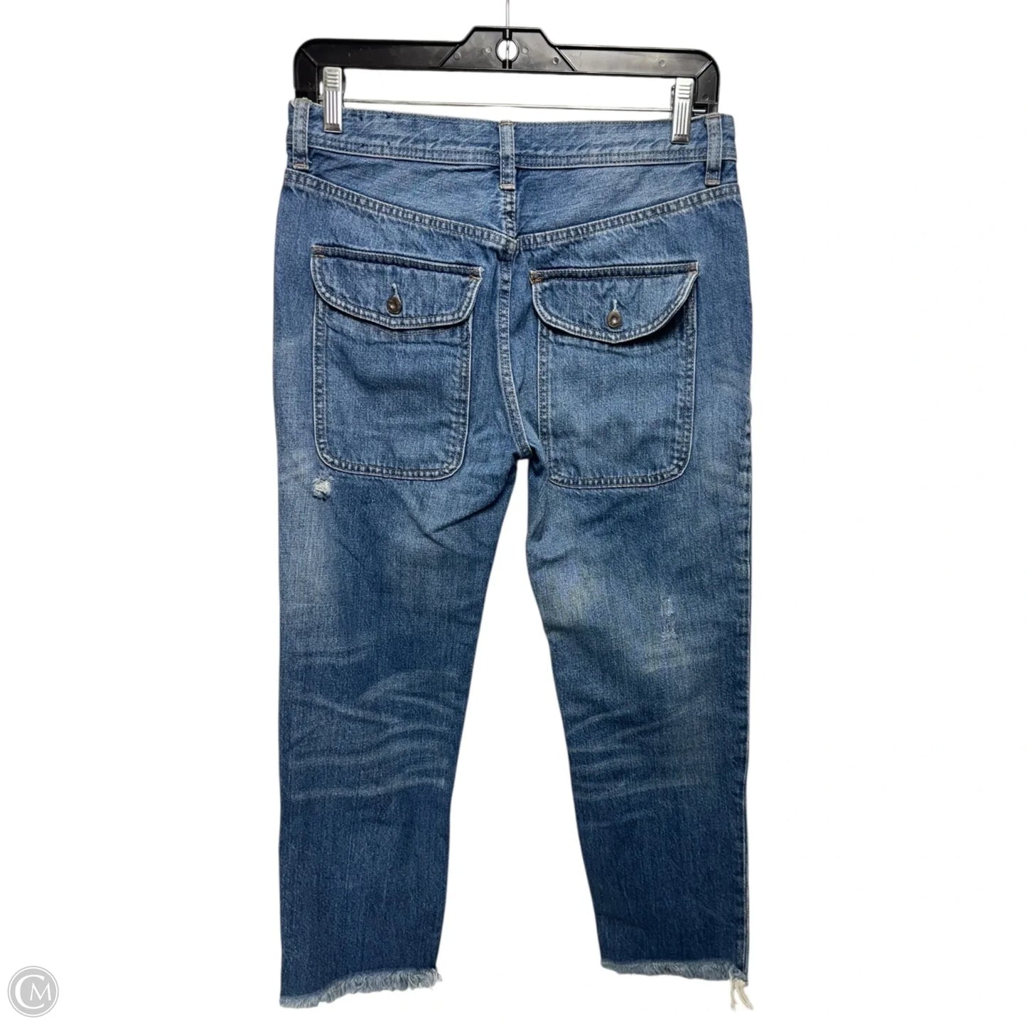 Jeans Cropped By We The Free In Blue Denim, Size: 0