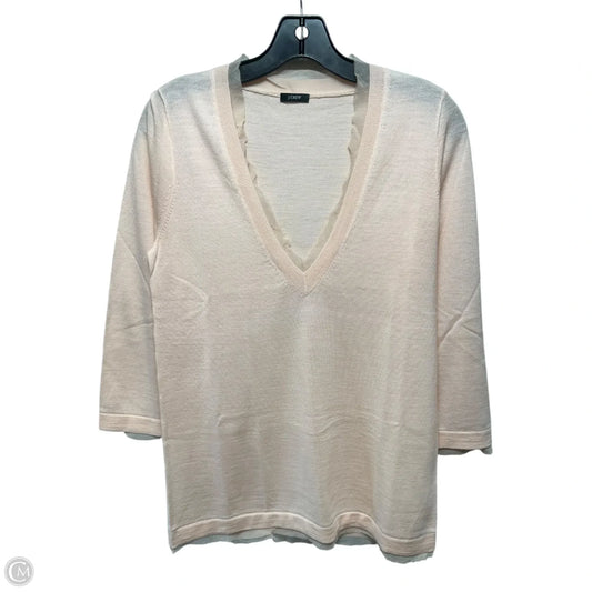 Sweater By J. Crew In Peach, Size: S