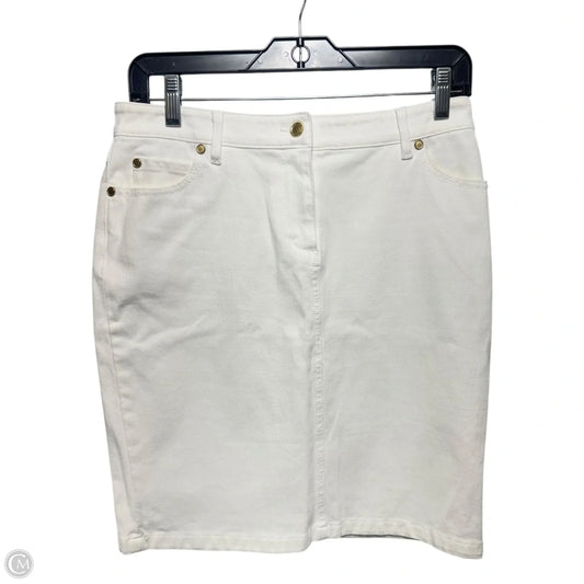 Skirt Mini & Short By J Mclaughlin In White, Size: 4