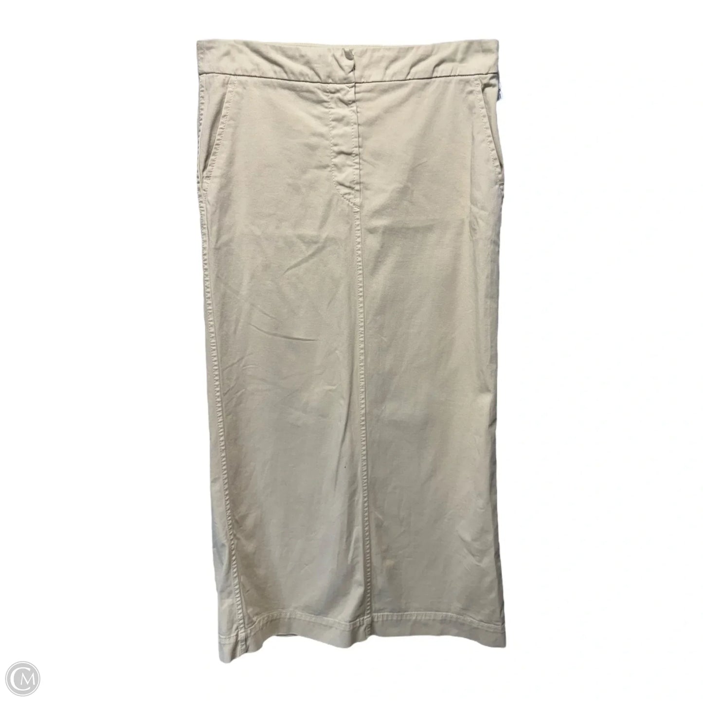 Skirt Maxi By Jil Sander In Cream, Size: 4