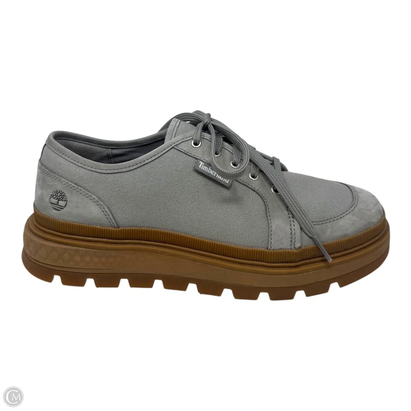 Canvas Shoes Sneakers By Timberland In Grey, Size: 10