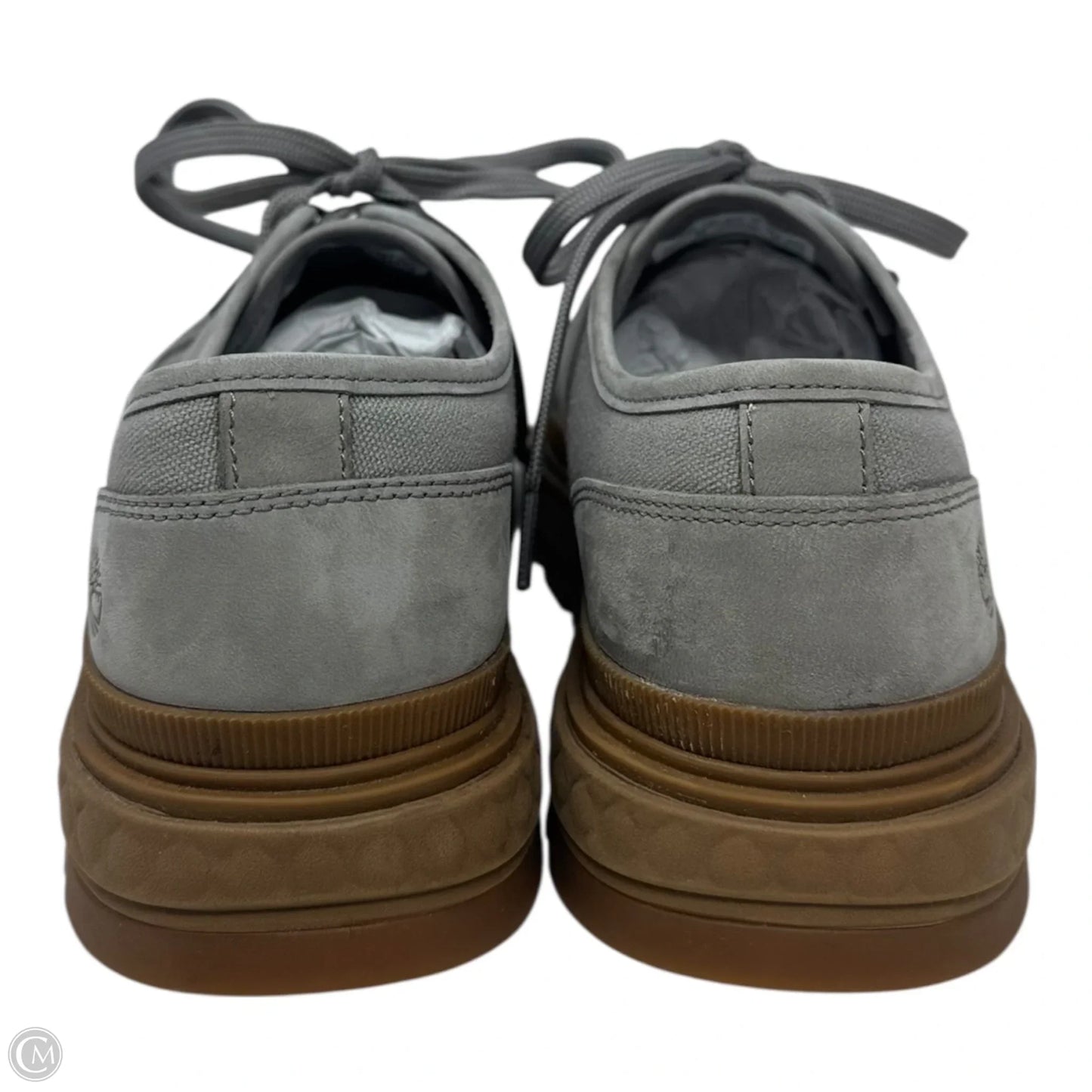 Canvas Shoes Sneakers By Timberland In Grey, Size: 10