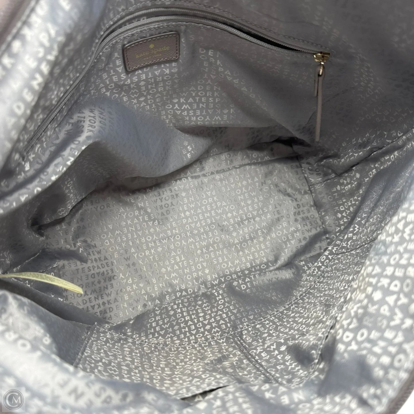 Greta Court Penny Glitter Tote Designer By Kate Spade In Cityscape, Size: Large