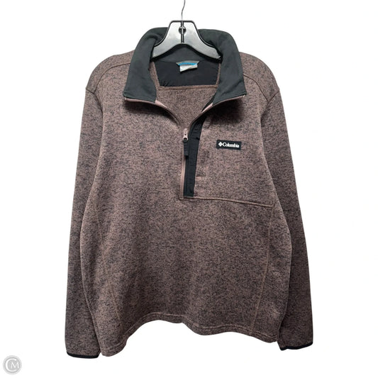 Sweater Weather Half Zip By Columbia In Brown, Size: L