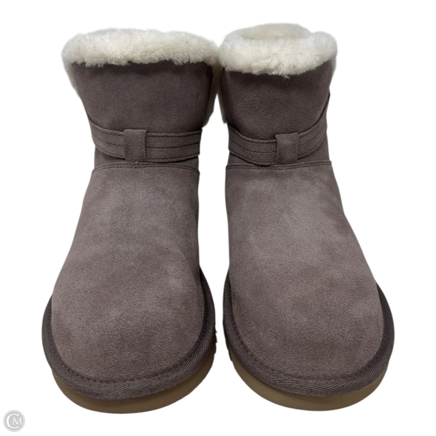 Boots Ankle Flats By Koolaburra By Ugg In Taupe, Size: 8