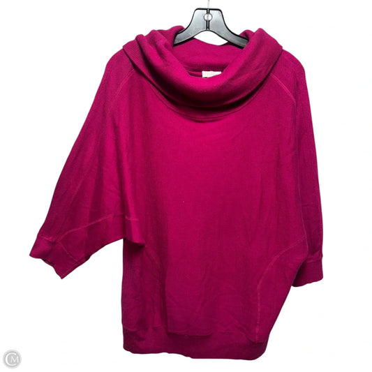 Sweater By Chicos In Pink, Size: 12