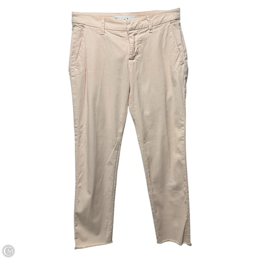 Wicklow Italian Chino Pants By Frank And Eileen In Peach, Size: 0