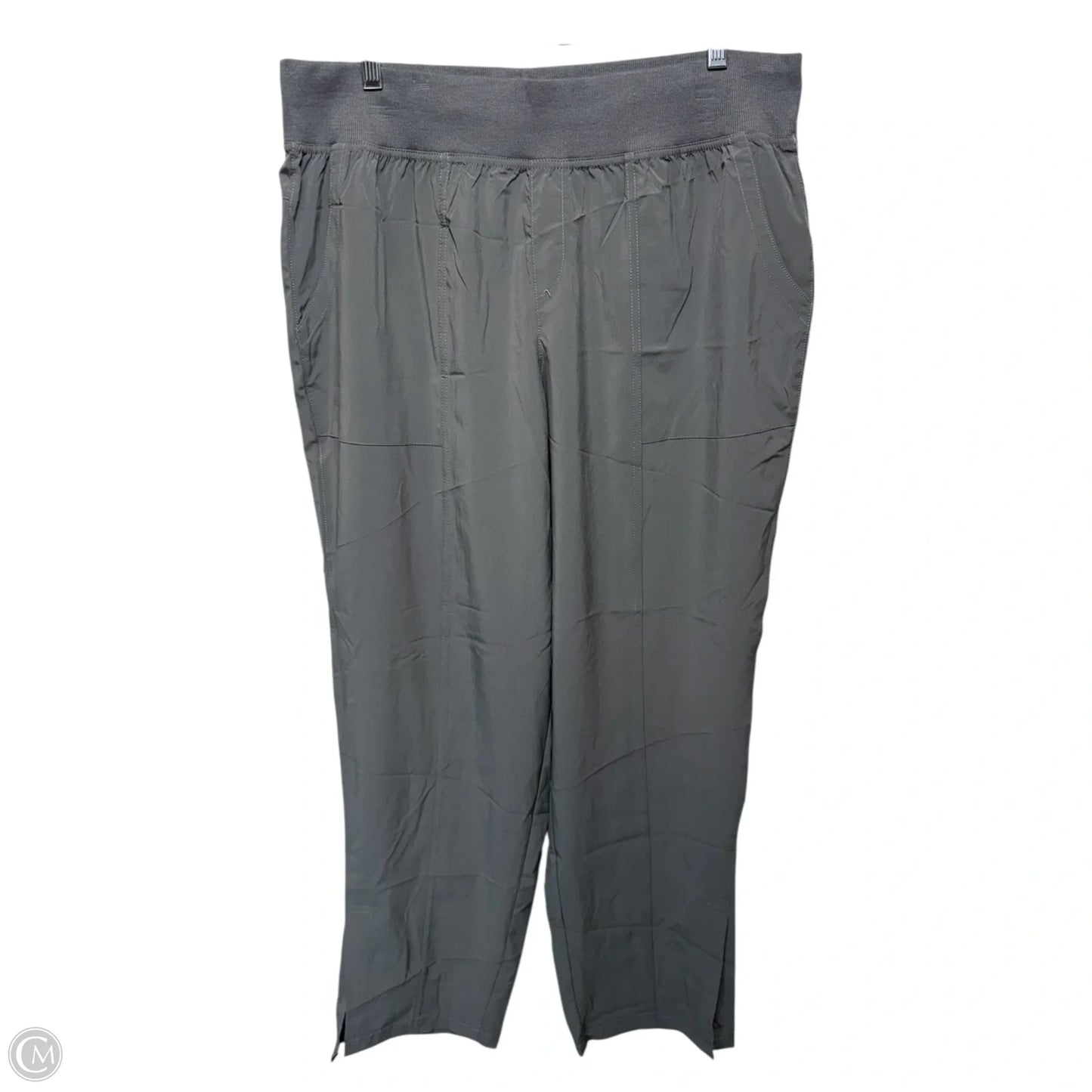Athletic Pants By halcyon In Grey, Size: Xl