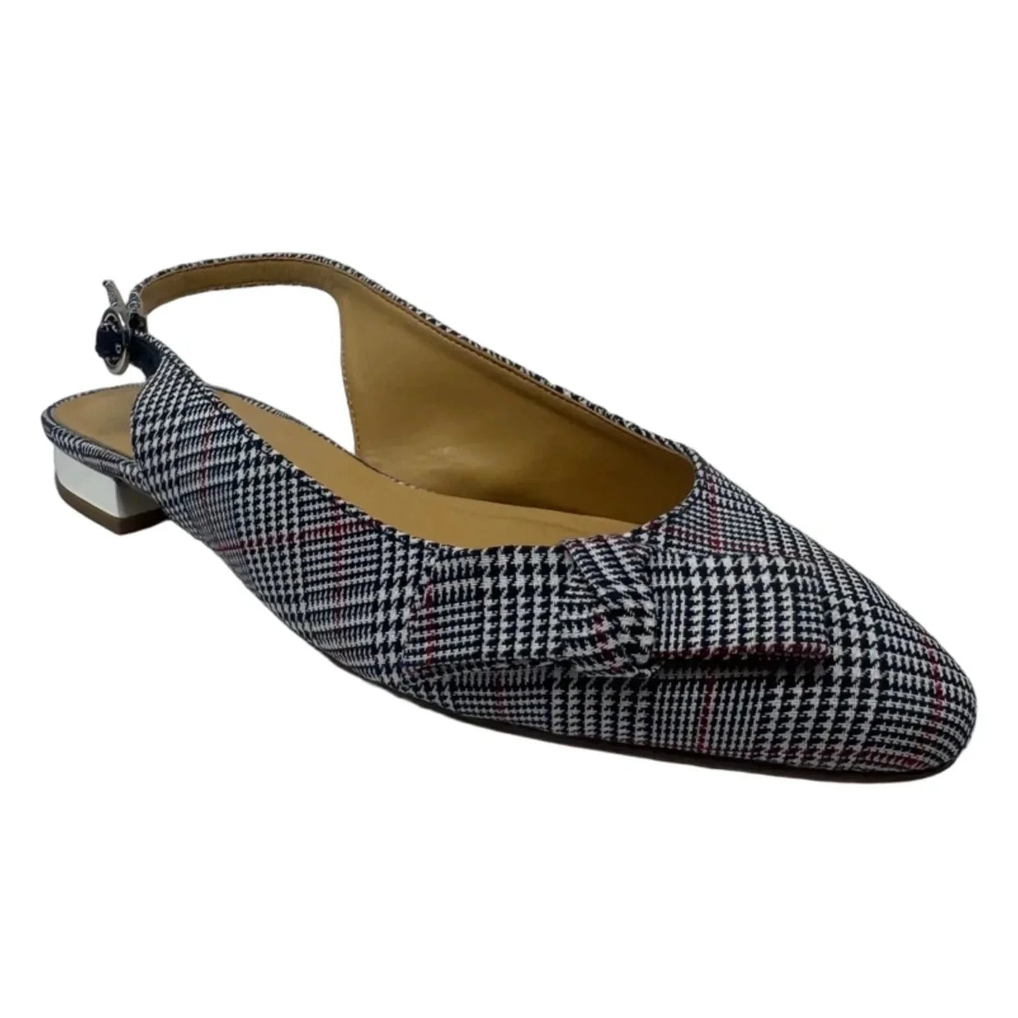 Shoes Flats By Talbots In Plaid Pattern, Size: 7