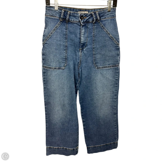 Jeans Cropped By Bagatelle In Blue Denim, Size: 6/28