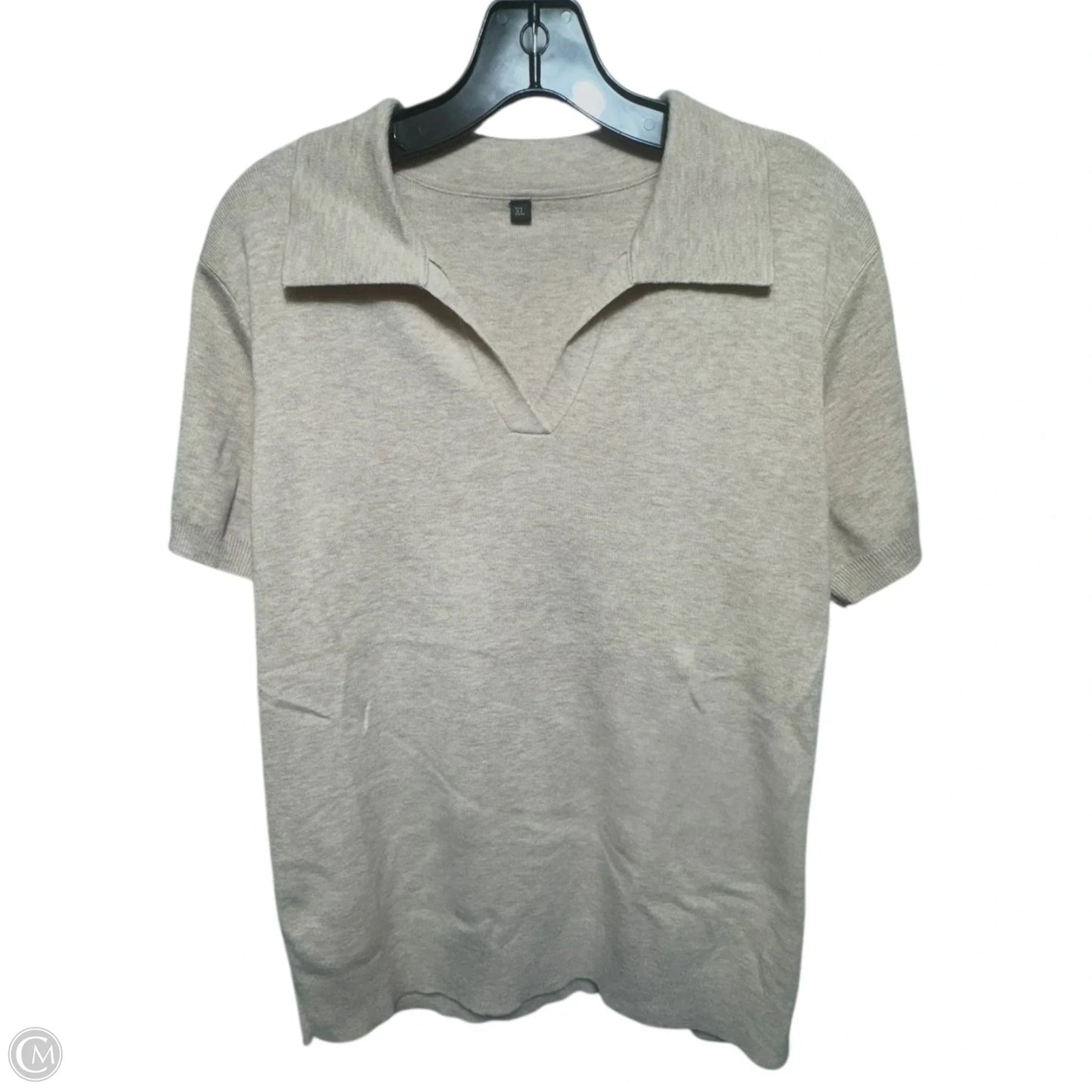 Sweater By ARACH & CLOZ In Tan, Size: Xl