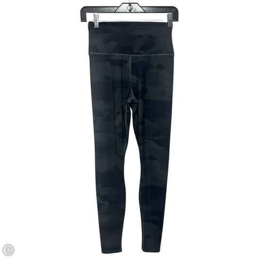 Athletic Leggings By Alo In Grey, Size: S