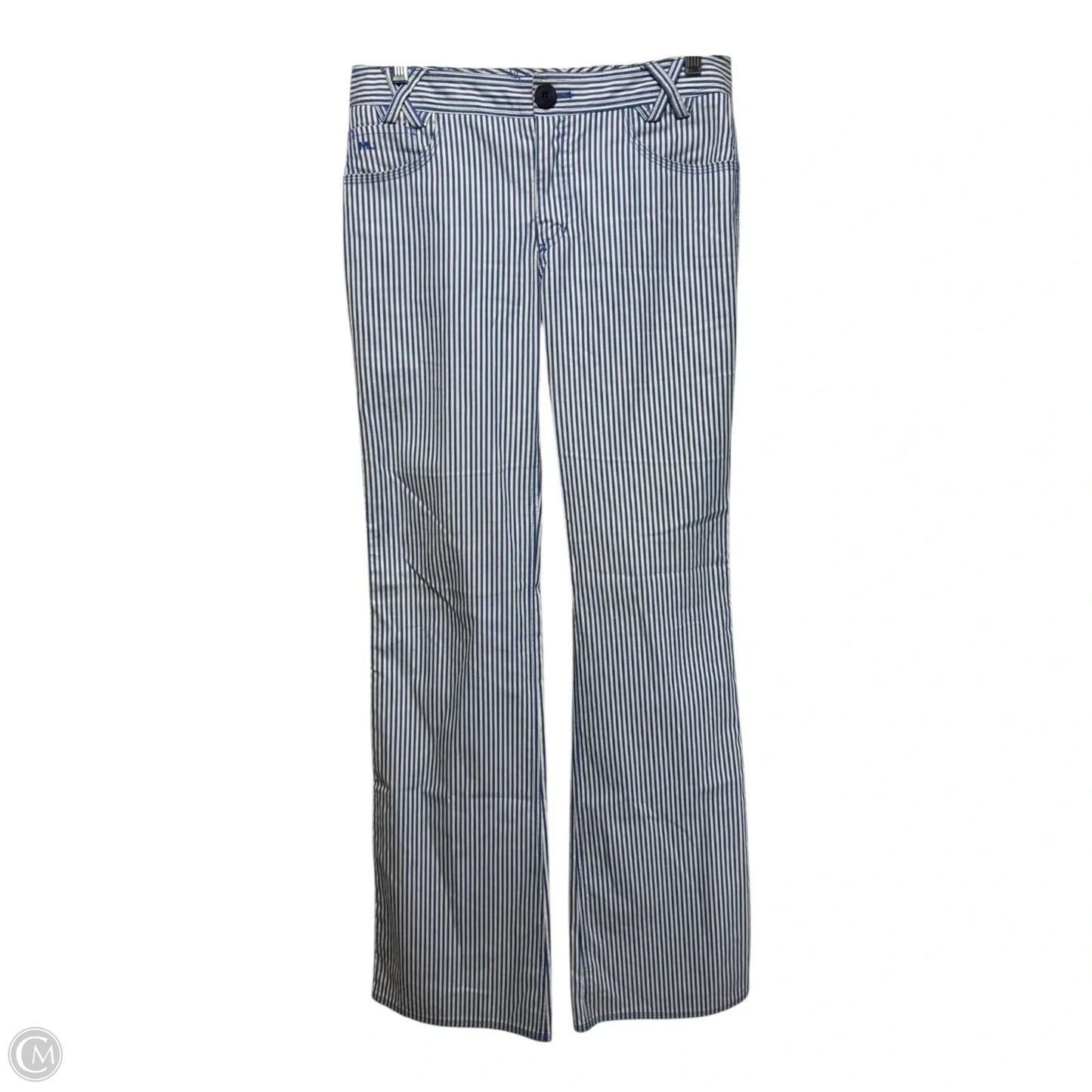 Pants Luxury Designer By Marc Jacobs In Striped Pattern, Size: 6