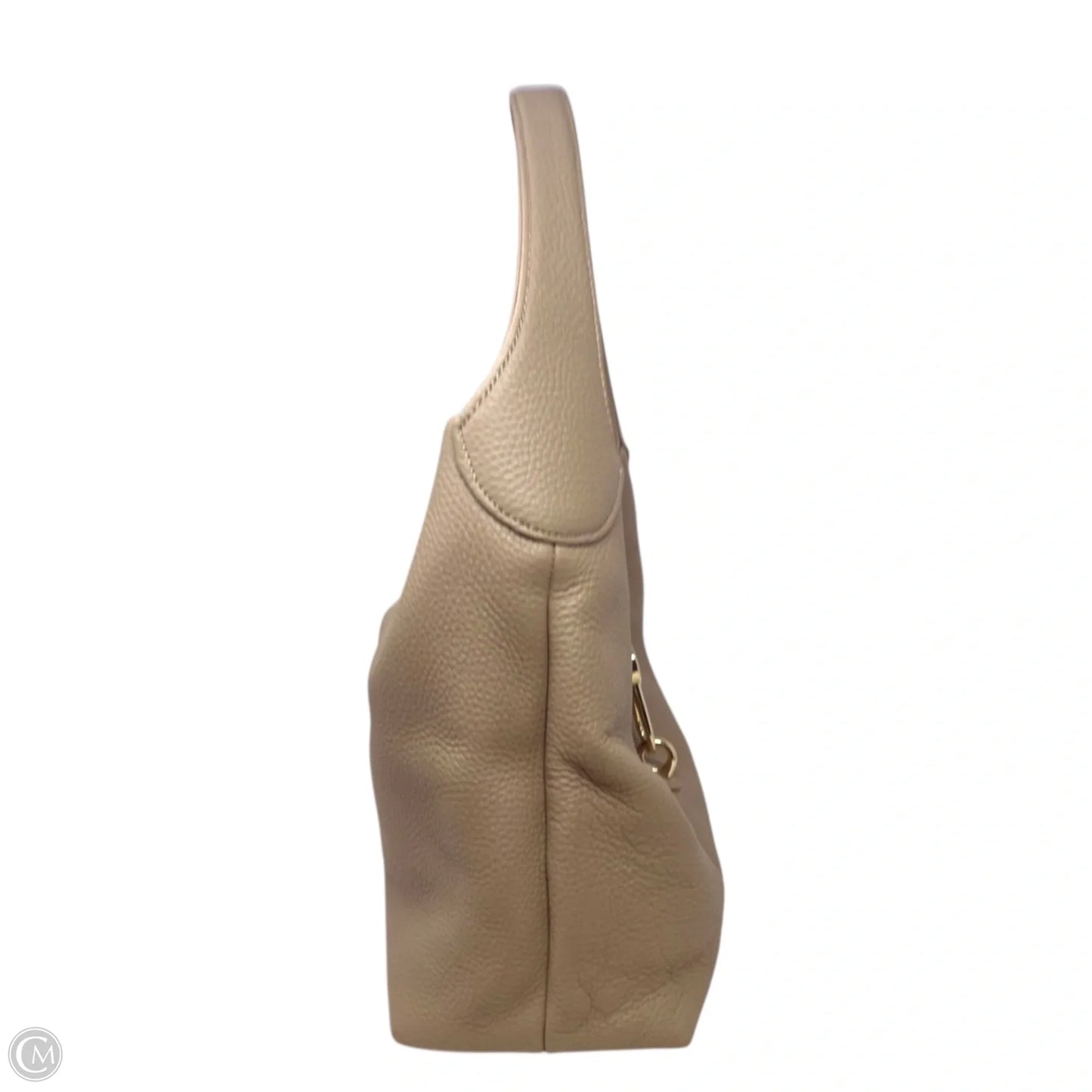 Lucca Leather Logo Lock Hobo Designer By Dooney And Bourke, Size: Medium
