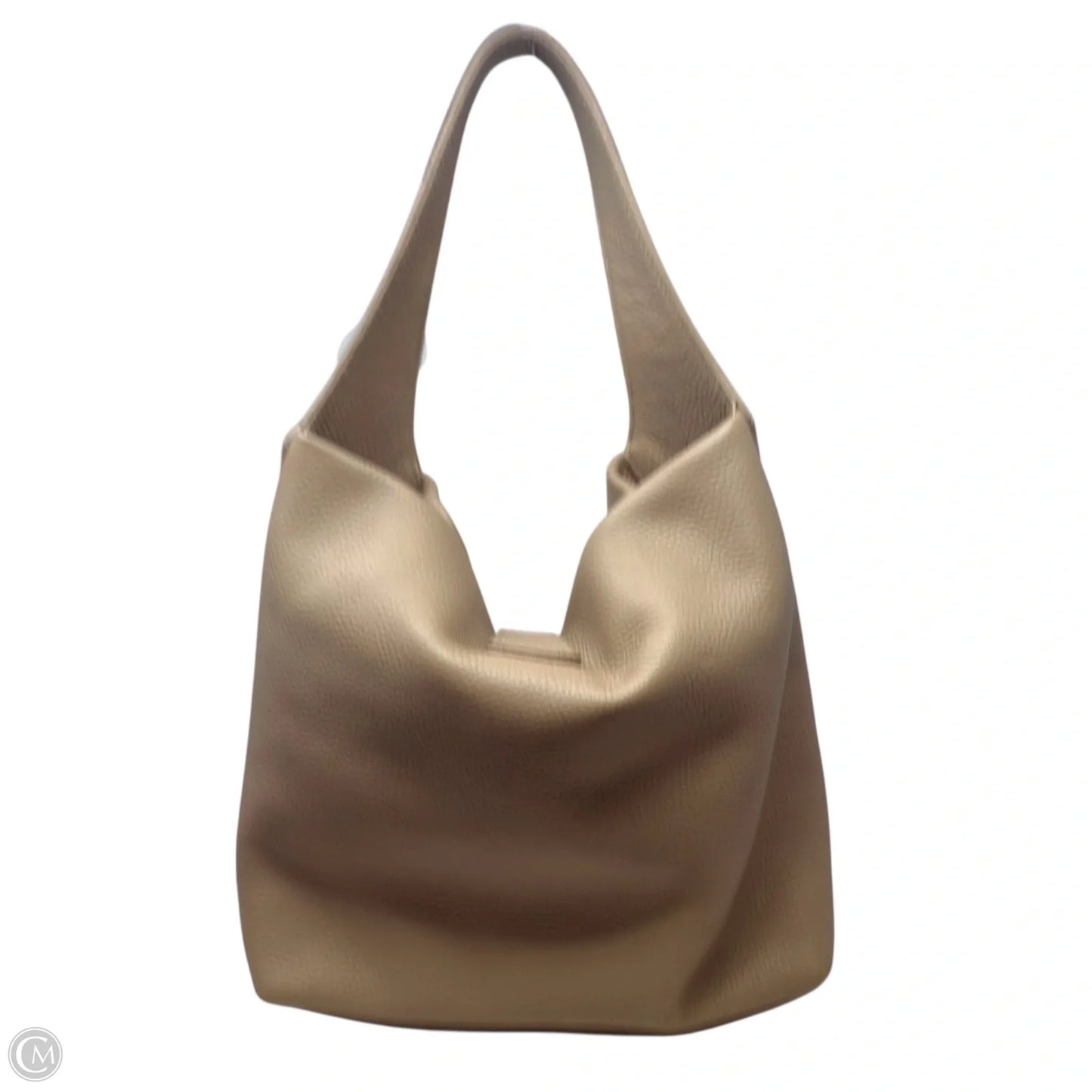 Lucca Leather Logo Lock Hobo Designer By Dooney And Bourke, Size: Medium