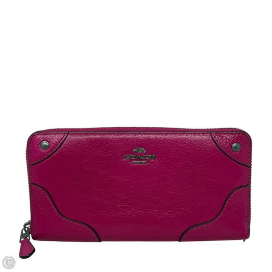 Wallet Designer By Coach, Size: Large