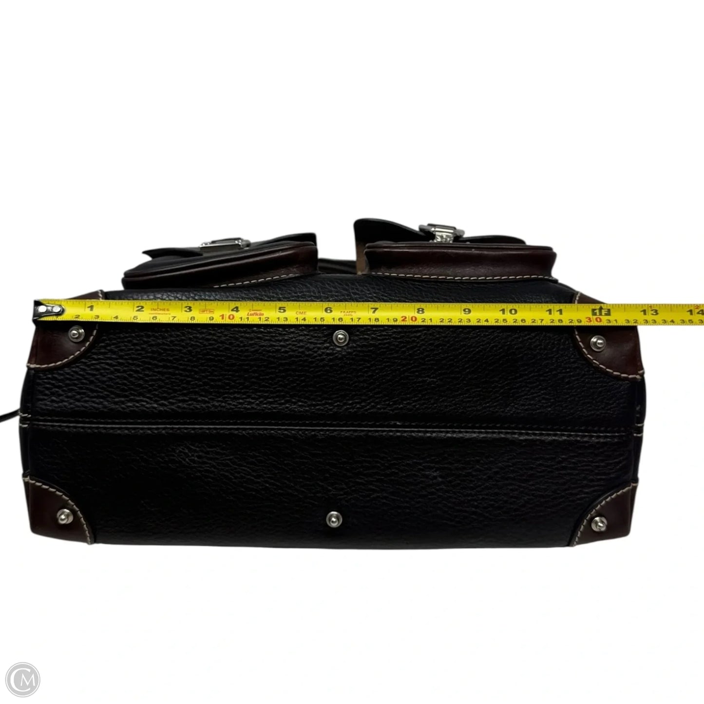 Latch Pocket Handbag Designer By Dooney And Bourke, Size: Medium