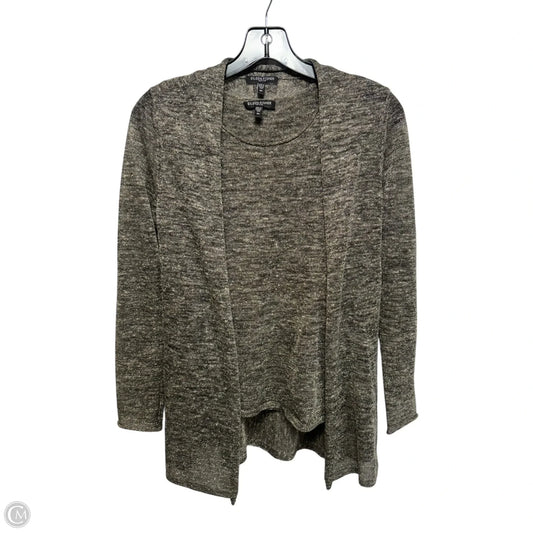 Metallic Linen BlendSweater 2pc Set By Eileen Fisher In Green, Size: S