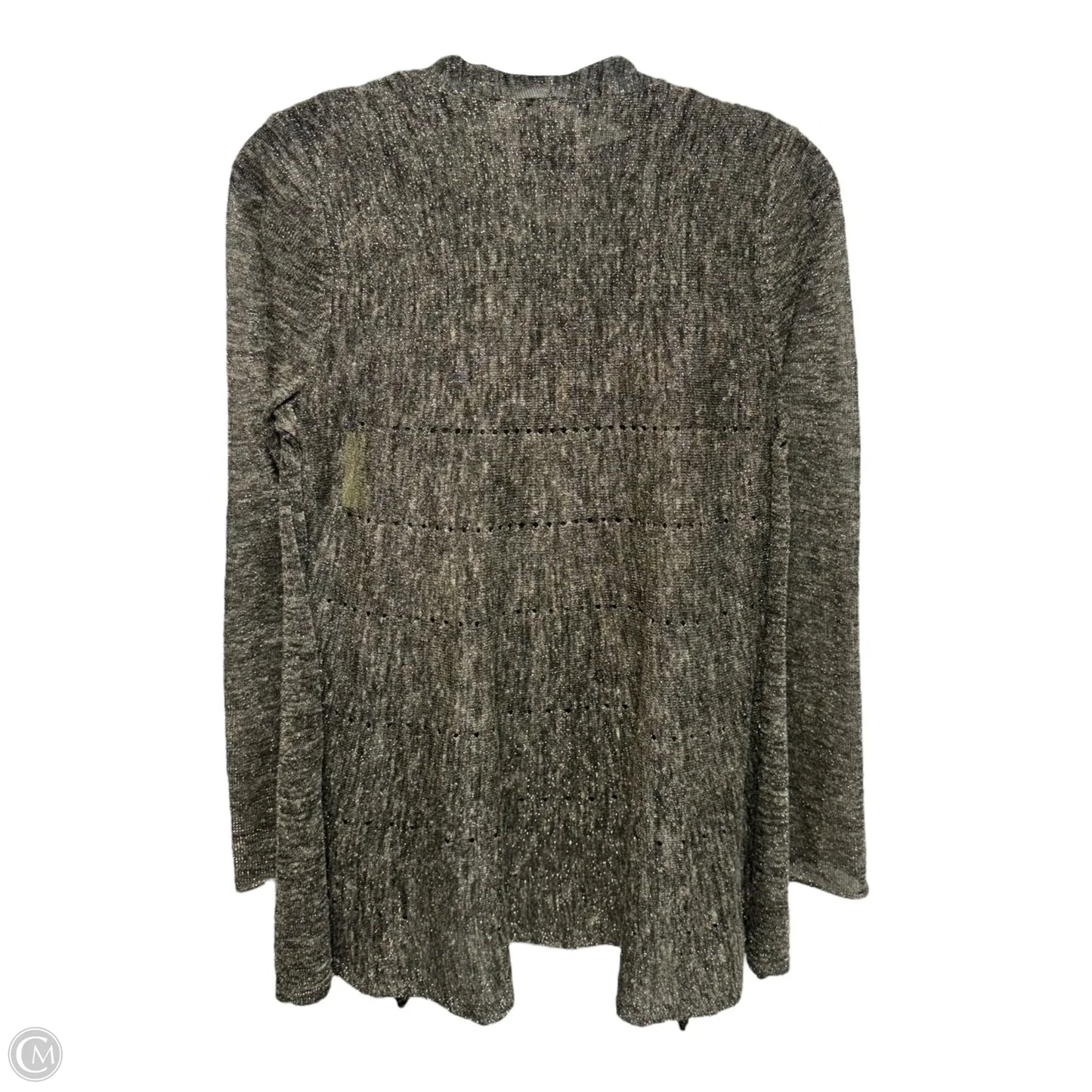 Metallic Linen BlendSweater 2pc Set By Eileen Fisher In Green, Size: S