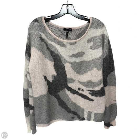 Merino Wool Mohair Blend Sweater By Rag And Bone In Grey, Size: M