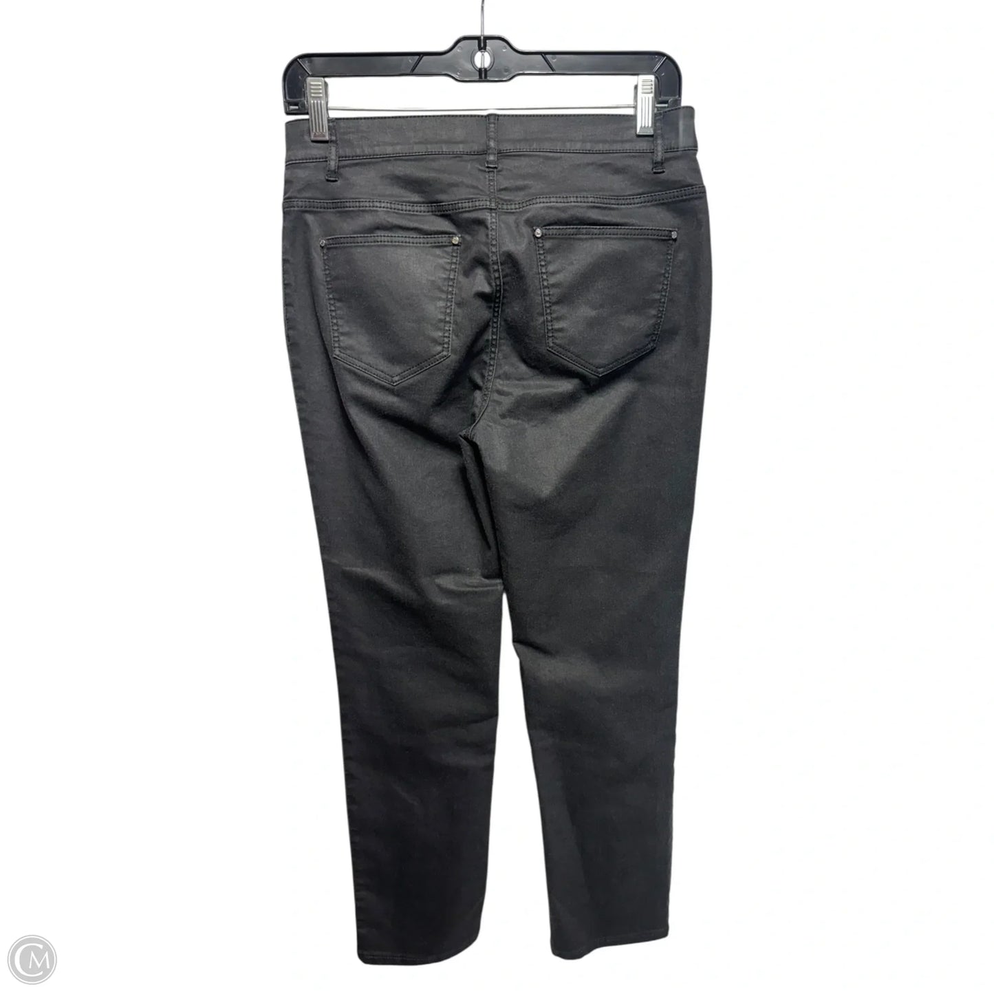 Thompson Coated Jeans Designer By Lafayette 148 In Grey, Size: 4