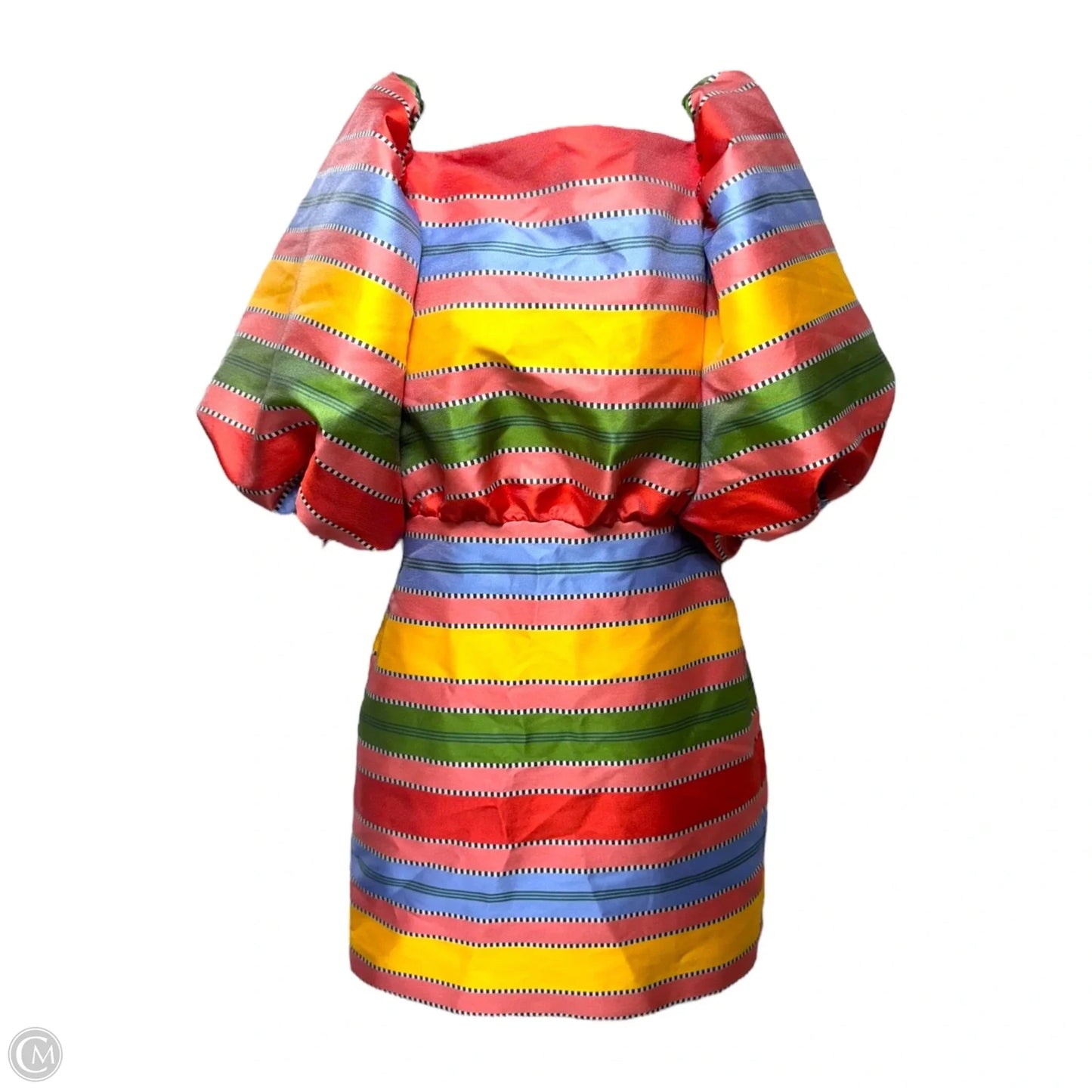 Nell Striped Mini Dress By Antonio Melani In Multi-colored Stripes, Size: 6