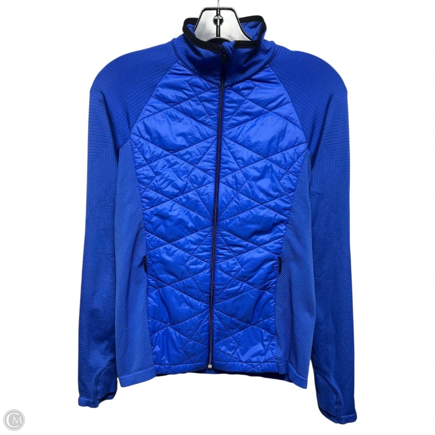 Athletic Jacket By Athleta In Blue, Size: S