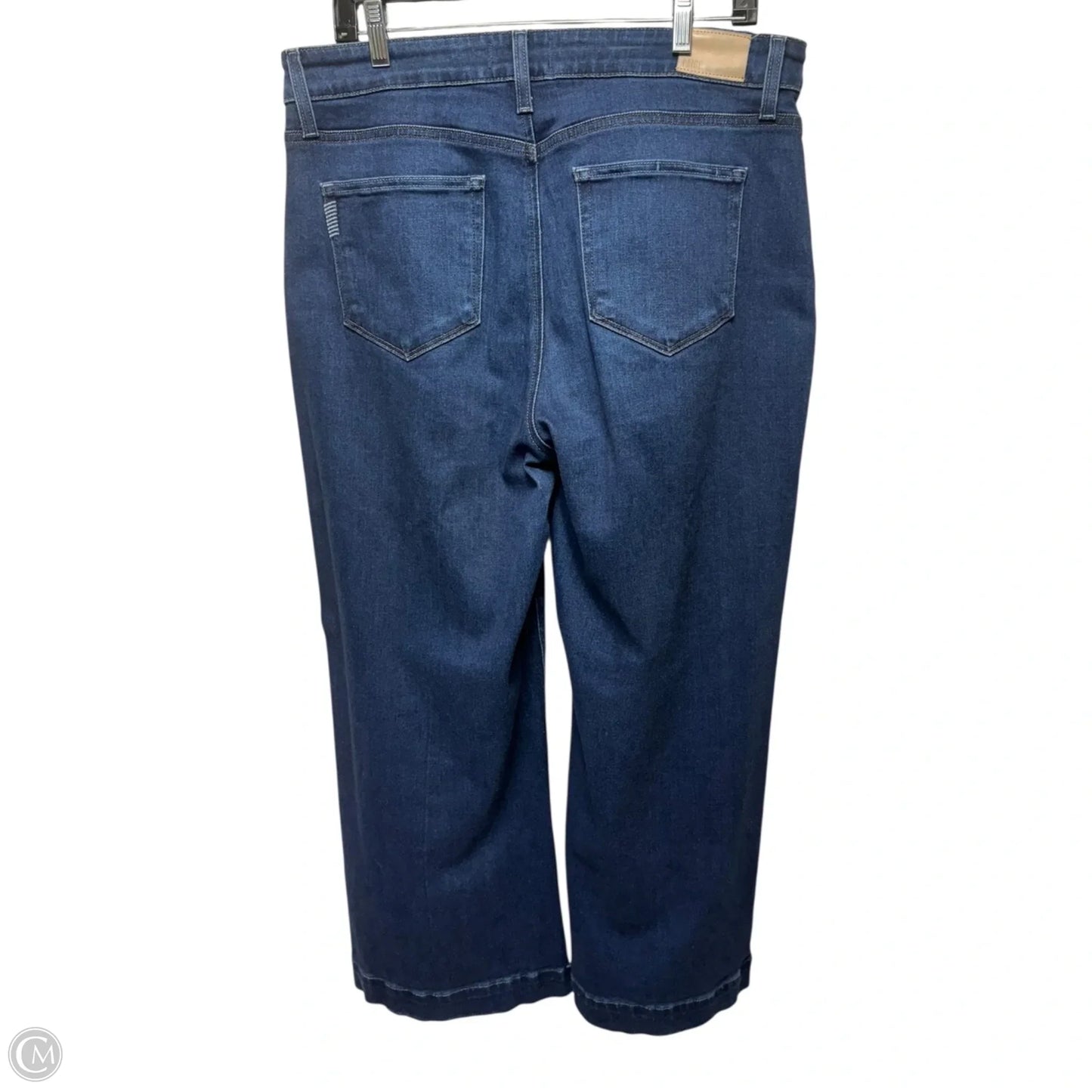 Anessa Jeans Wide Leg By Paige In Blue Denim, Size: 16/33