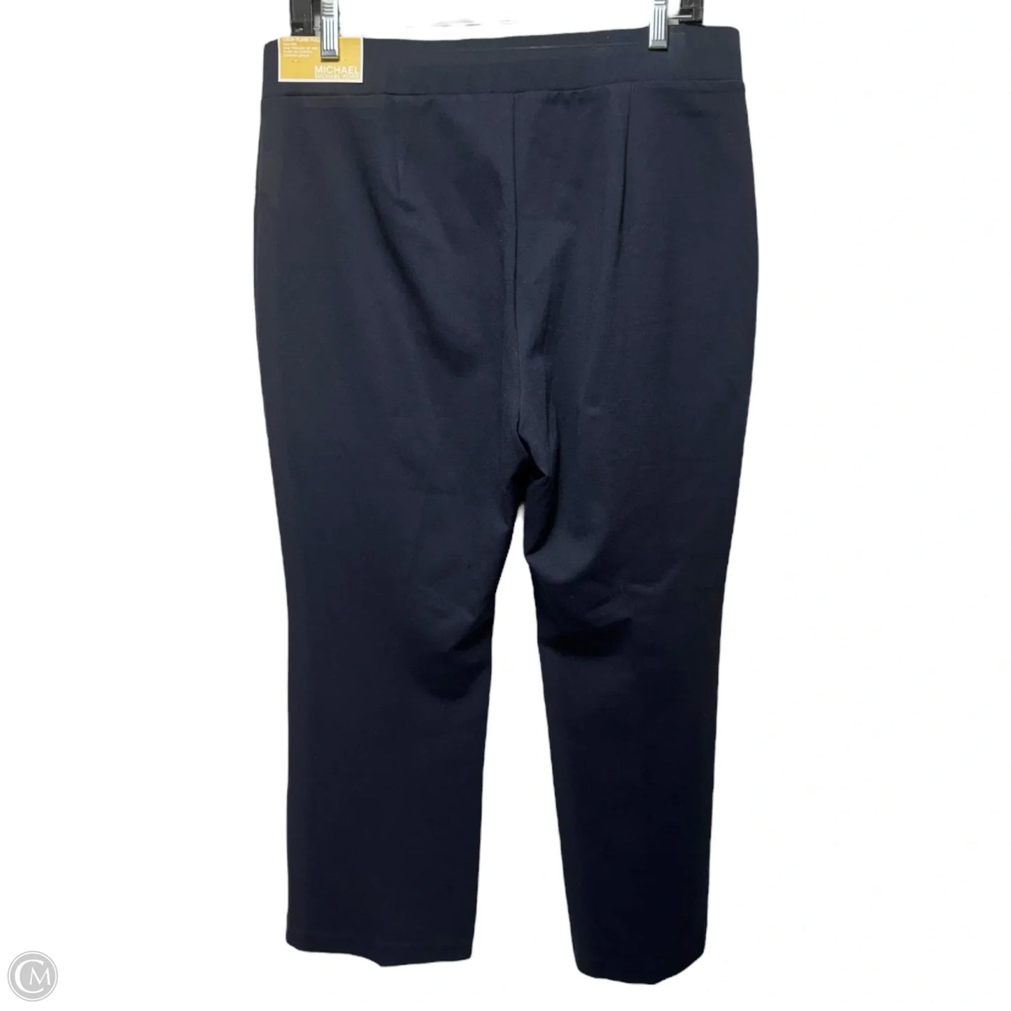 Crop Flare Pull-On Pants By Michael By Michael Kors In Navy, Size: L