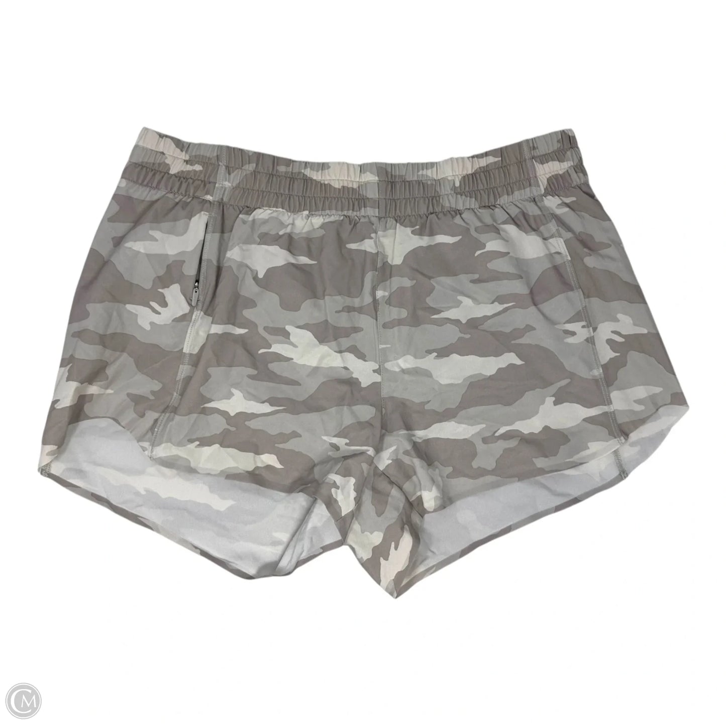 Athletic Shorts By Athleta In Camouflage Print, Size: M
