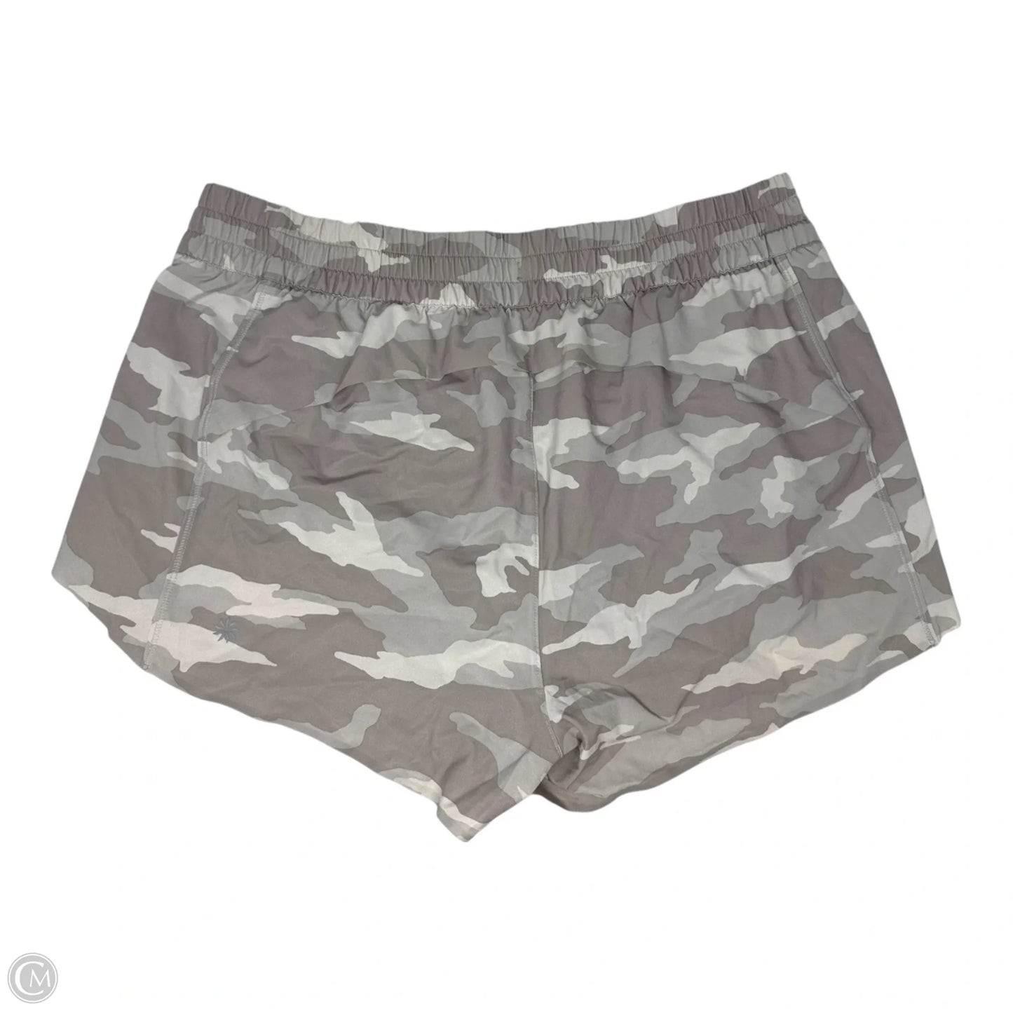 Athletic Shorts By Athleta In Camouflage Print, Size: M